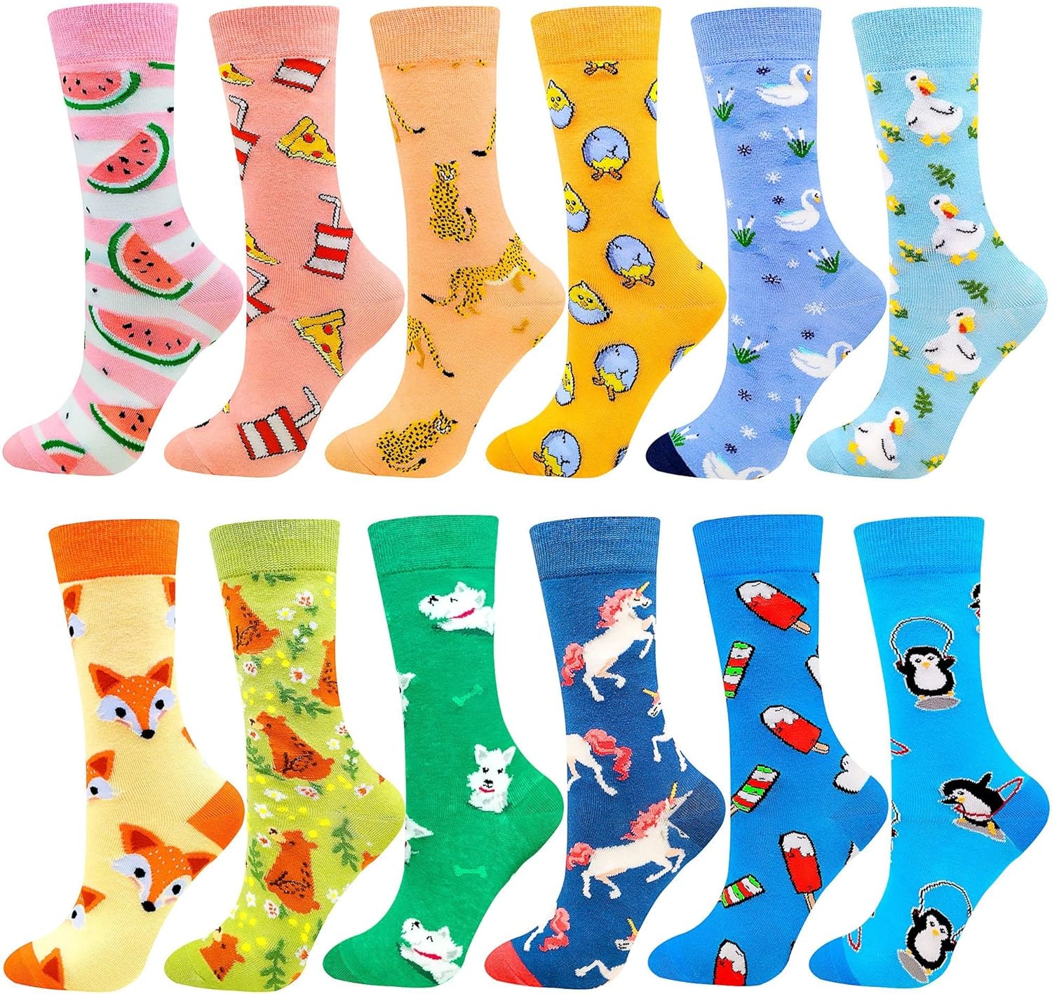 جوارب Happy Socks الملونة